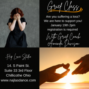 Grief Class with Amanda Davidson Grief Coach