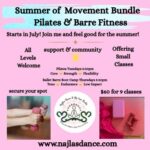 Pilates & Barre Fitness July Bundle July 6th to July 30th
