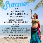 Summer of Movement Bellydance all Access Pass June
