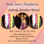 Bellydance Foundations September